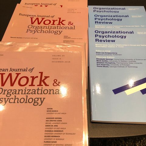 Work and Organizational Psychology