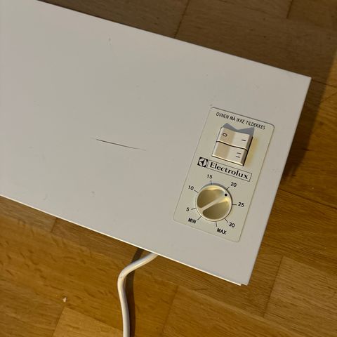 Electrolux panelovn 1200 W