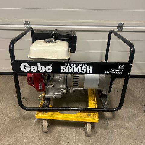 Gebe Powerman 5600SH Aggregat