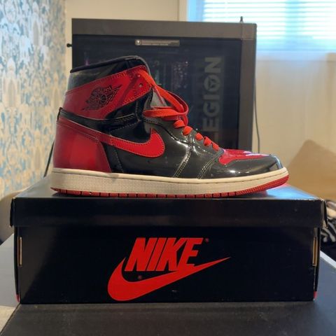 Jordan 1 High Patent Bred