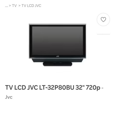 Tv 32 JVC