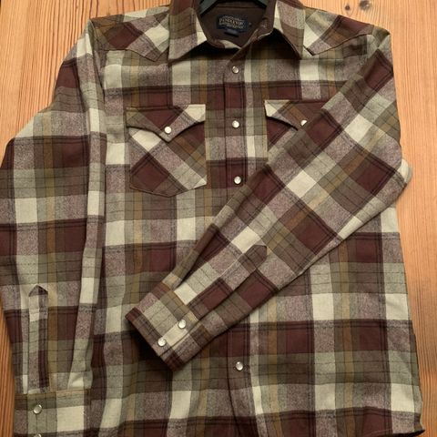 Pendleton skjorte 100% ull