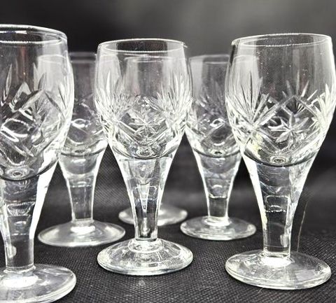 Vakreste "Finn" 🍀  6 lekre Vintage snaps,  Lekre glass