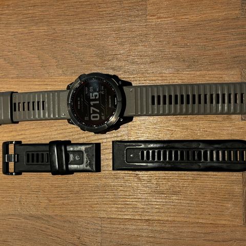 Garmin Fēnix7x Sapphire Solar 51mm - 1år gammel pulsklokke