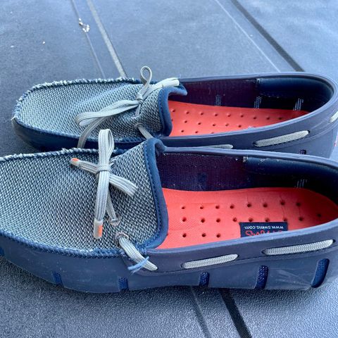 SWIMS loafers, str 40, strøkne!