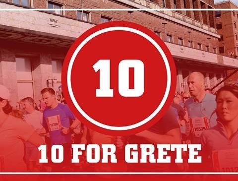 Startnummer 10 for Grete