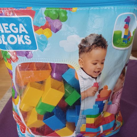 Mega Bloks byggeklosser.