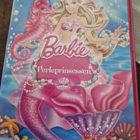 Kr 5 DVD BARBIE PERLEPRINSESSEN