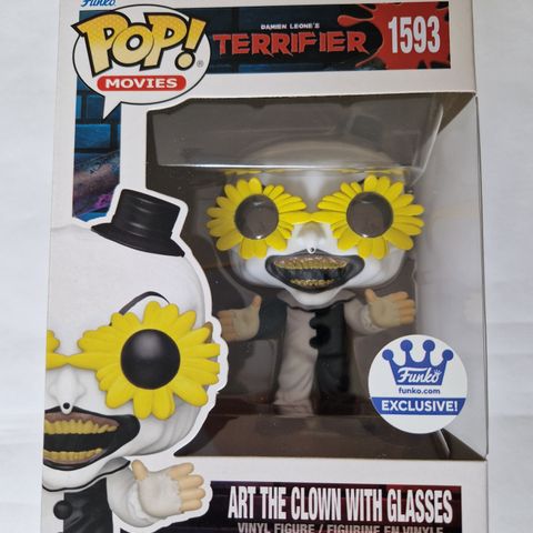 Funko Pop! Art The Clown (With Glasses) | Terrifier (1593)