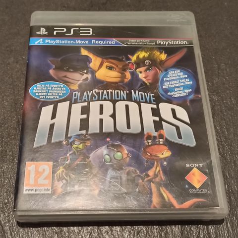 Playstation Move Heroes til PS3