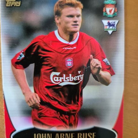 John Arne Riise kort. Liverpool