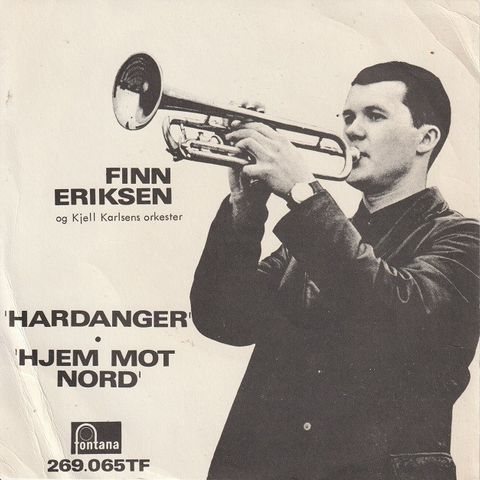 Finn Eriksen " Hardanger / Hjem Mot Nord " Single selges for kr.25