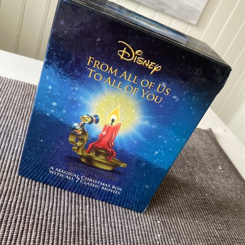 Disney blu-ray boks