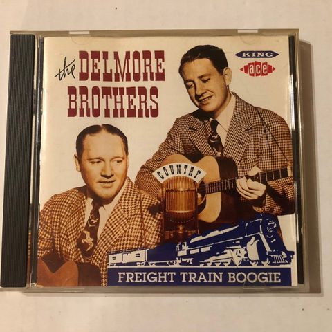 THE DELMORE BROTHERS / FREIGHT TRAIN BOOGIE - CD PLATE