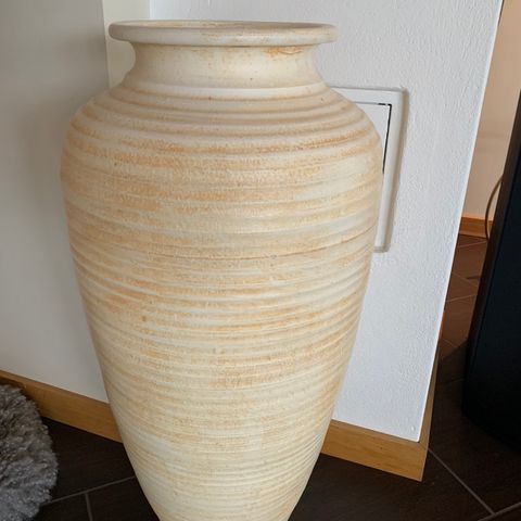 Stor keramikk krukke/ vase