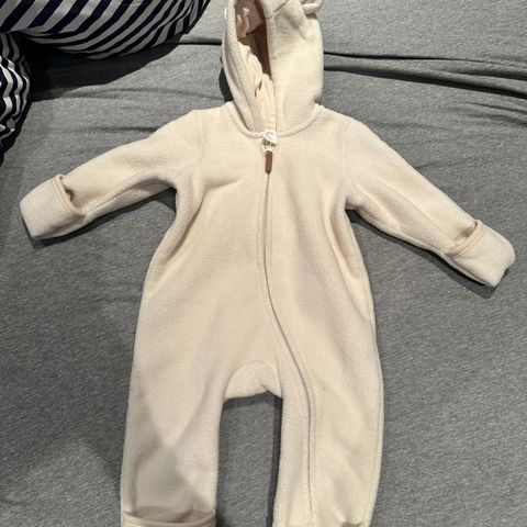 Teddy høst fleece dress til baby