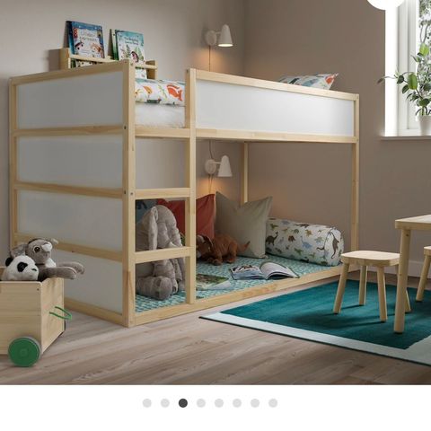 Kura vendbar barneseng fra Ikea 90x200cm.