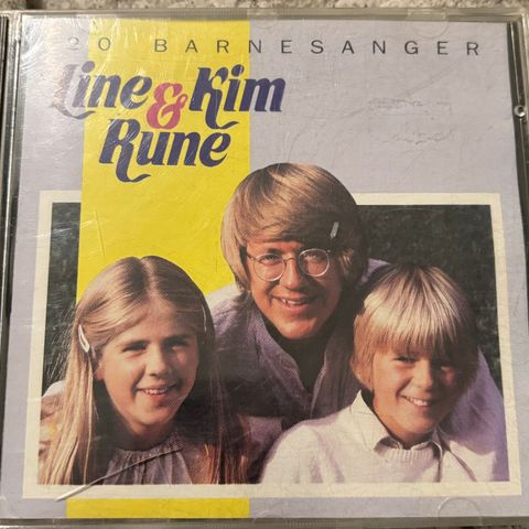 Line, Kim og Rune. 20 barnesanger