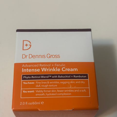 Dr Dennis Gross Advanced Retinol + Ferulic Intense Wrinkle Cream 60 ml