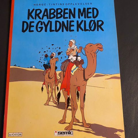 Tintin - Krabben med de gyldne klør