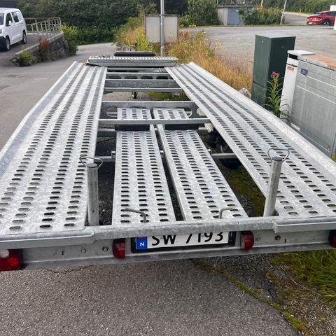 Unik biltilhenger nytt last 2900kg