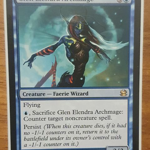 Magic the gathering kort. Glen Elandra Archmage