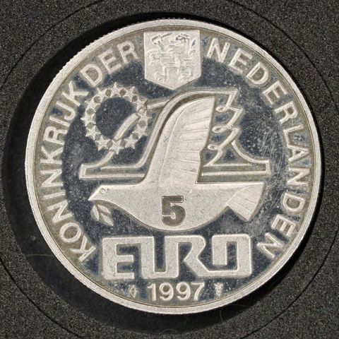 5 Euro minnemynt Nederland 1997.