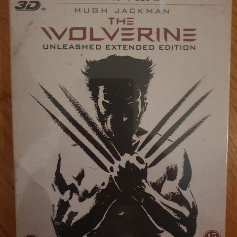 The WOLVERINE Unleashed Extended Edition 3D + BLU-RAY I PLAST