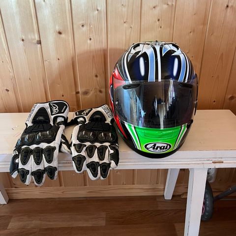 Arai RX7 Corsair Nakano Shuriken og berik GP-triple 1