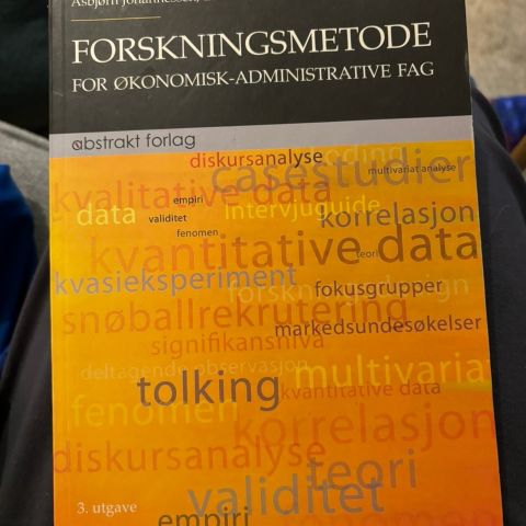 Forskningsmetode for økonomisk-administrative fag