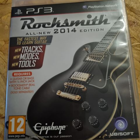 Meget pent PS3 Rocksmith 2014 Edition