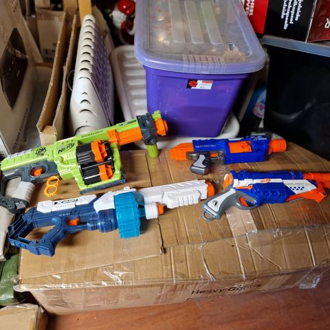 Nerf flere typer selges