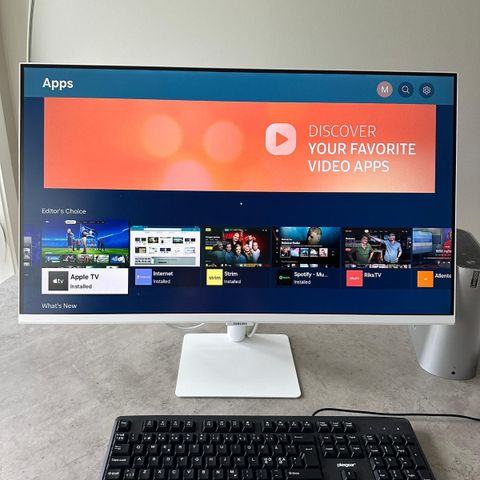 Lenovo pc + Samsung smart datashjerm 42"/samsungtv