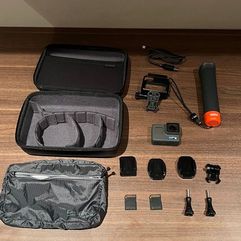 Gopro hero 6 + ekstra utstyr!