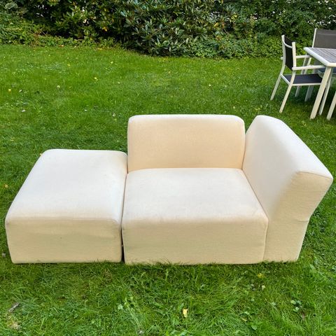 LK HJELLE DESIGNER SOFA - LEVERING INKLUDERT