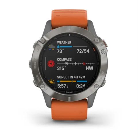 Garmin Fenix 6 Titan Sapphire