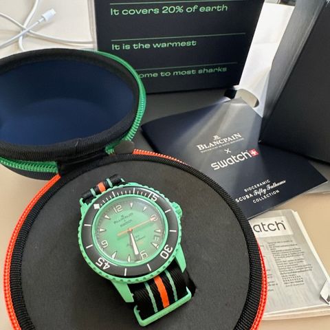 Swatch x Blancpain Scuba Fifty Fathoms