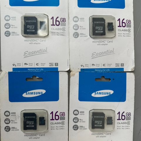 Samsung MicroSHDC 16GB m adaptere