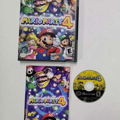 Mario party 4 til GameCube