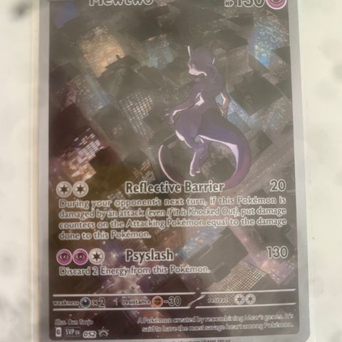 Mewtwo (052) - promo-kort selges