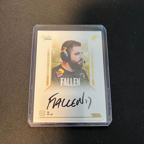 Fallen cs2 card signed 19/25 kort kolex