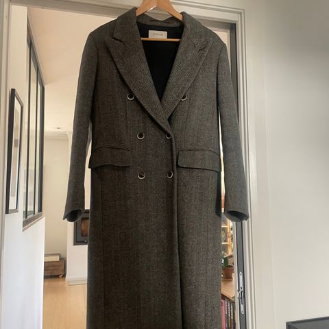 Sportmax tweed kåpe i 100 ull🍁