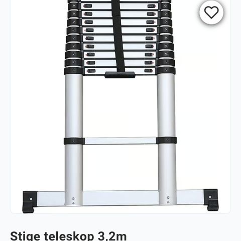 Teleskopstige 3.2 meter