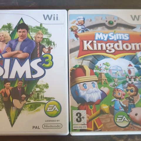 my sims kingdom og sims 3 wii