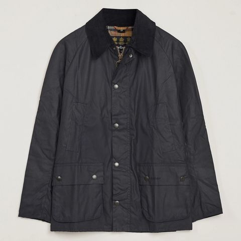 Barbour oilskin jakke