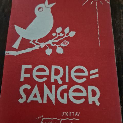 Kr 50 SANGBOK FERIESANGER PRENTEGUTTEN OSLO