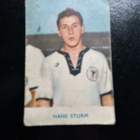 Hans Sturm BRD Tyskland Alifabolaget World Cup 1958 Svært sjeldent