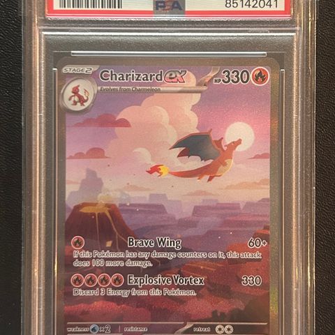 Charizard ex (SIR) PSA 9