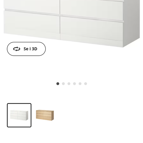 Malm Ikea kommode