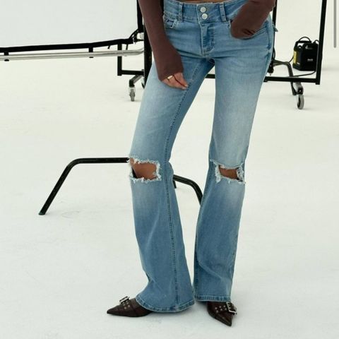 Low waist bootcut